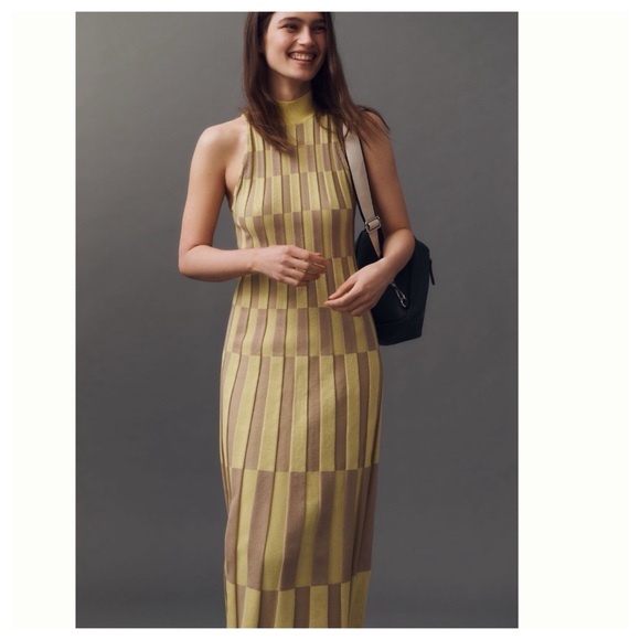 Anthropologie Dresses & Skirts - NWT Anthropologie Sleeveless Mock-NeckSweater Column Maxi Dress